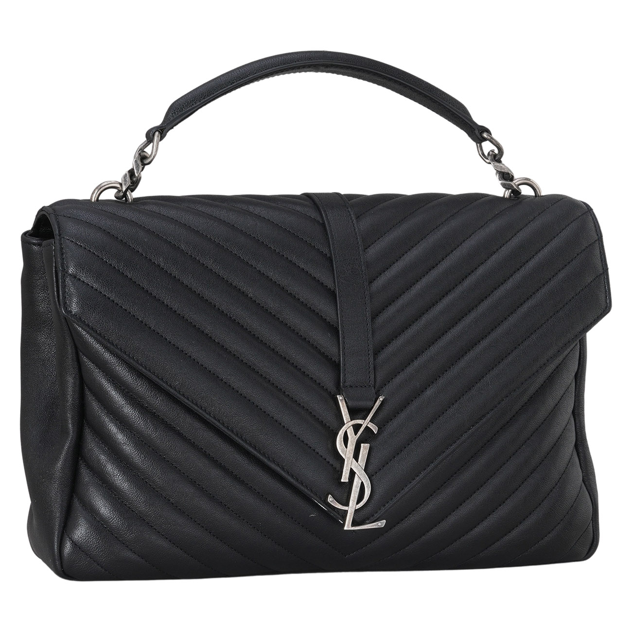 YVES SAINT LAURENT(USED)생로랑 392738 컬리지 라지 체인백
